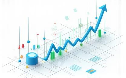 Illustration of economic charts and data